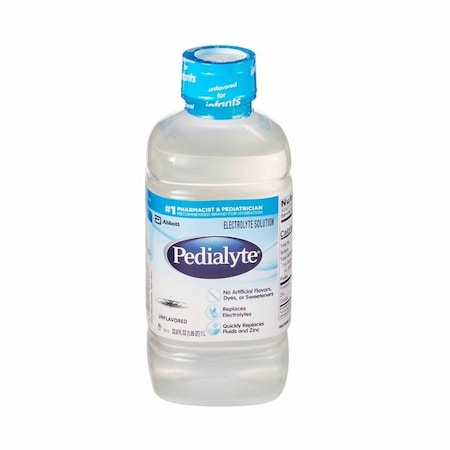 Pedialyte Classic Oral Electrolyte Solution Unflavored 33.8 oz. Electrolyte 00336